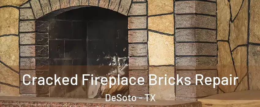  Cracked Fireplace Bricks Repair DeSoto - TX