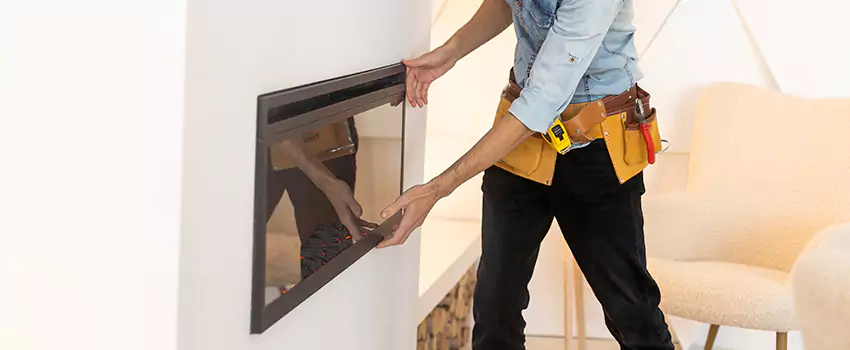 Metal Fireplace Installation in DeSoto, Texas