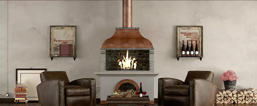 Thelin Hearth Products Providence Pellet Insert Fireplace Installation in DeSoto, TX
