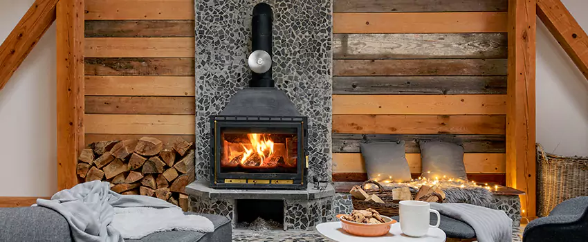 Thelin Hearth Products Direct Vent Gas Stove Fireplace Inspection in DeSoto, Texas